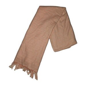 GAP Pink Striped Blanket Scarf Tassles Valentine Preppy Cute Y2k Soft 80" Long